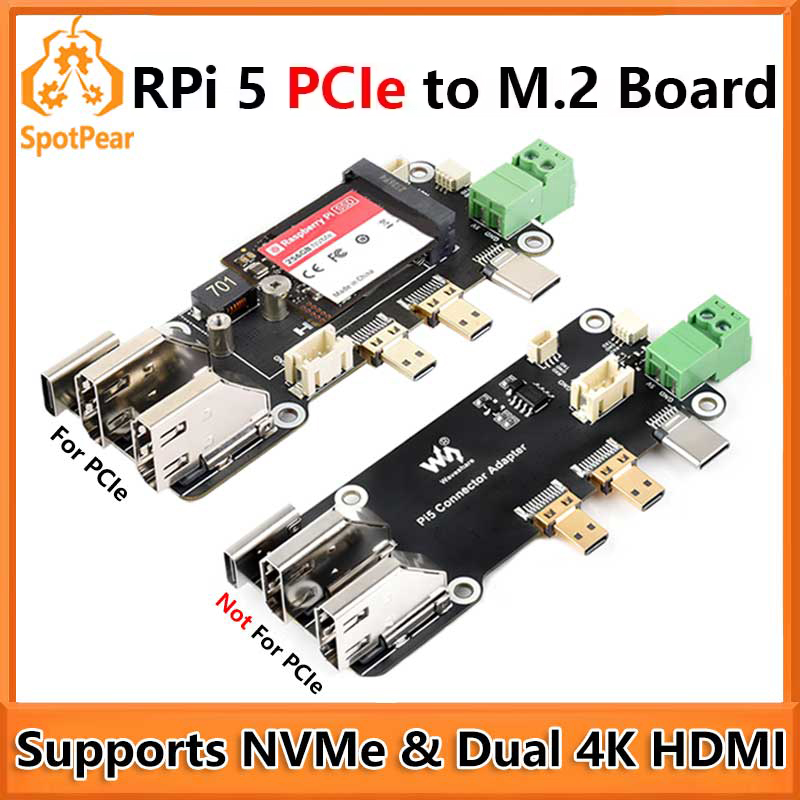 Turing Pi 2 - Raspberry Pi 5 PCIe - M.2