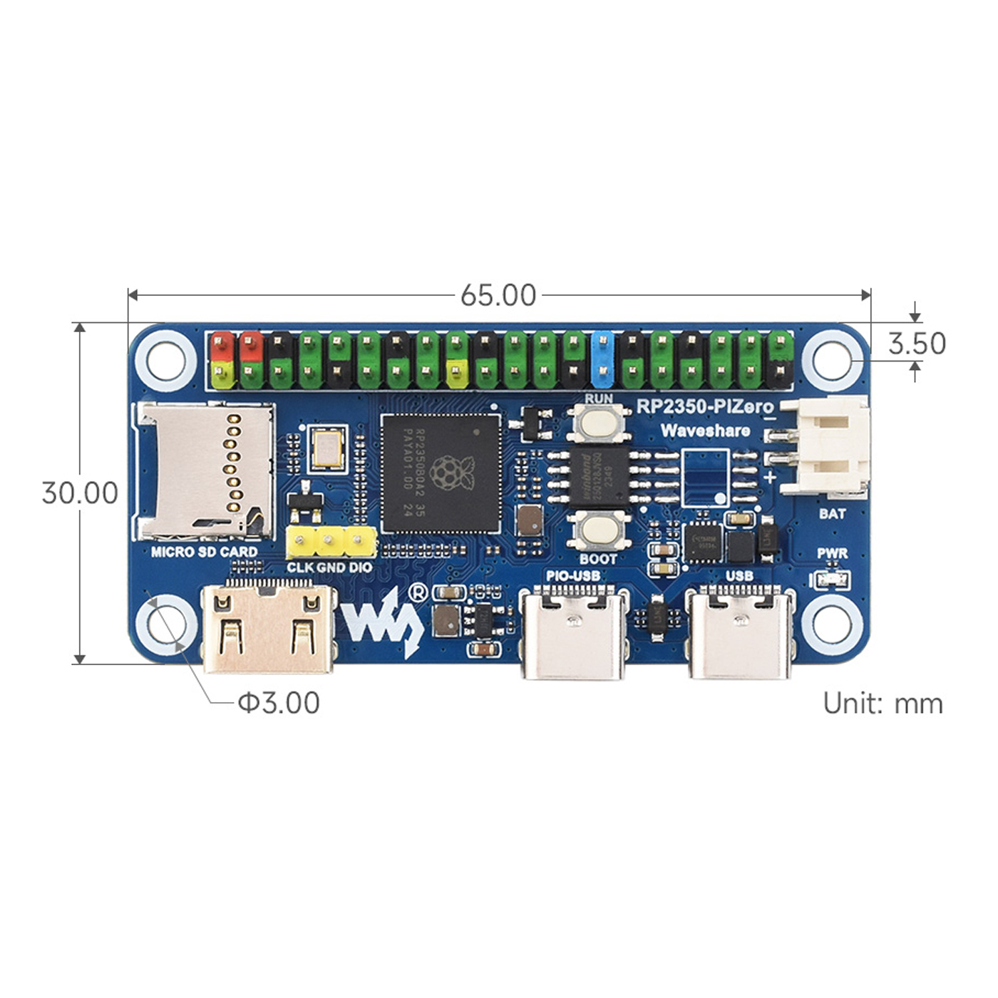 Waveshare RP2350-PiZero Gelişt - Turing Pi 2 incelemesi ve fiyatı
